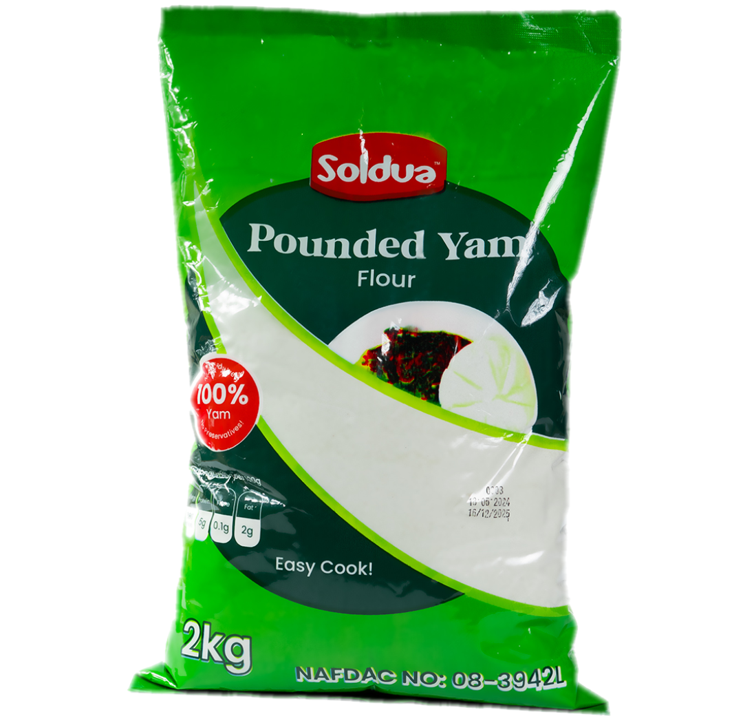 Soldua Pounded Yam Flour (2kg)