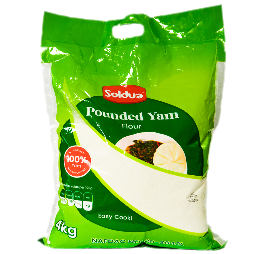 Soldua Pounded Yam Flour (4kg)